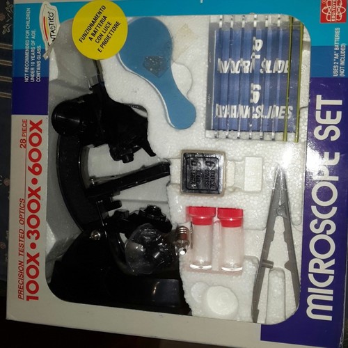 Microscopio vintage anni - microscopio, 90