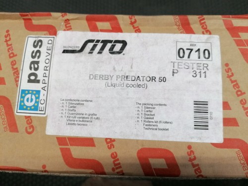 Marmitta scarico sito 710 - scarico,