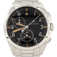 [Nuovo] Hamilton Khaki Aviation Pilot Pioneer Chrono H765220/H76522131 SS Quartz