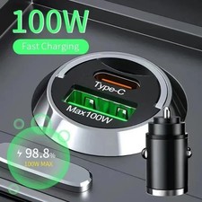 100W CARICABATTERIE AUTO USB-C
