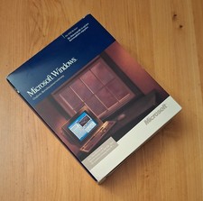 Originale WINDOWS 3.0 con sette floppy disk 3,5 pollici / molto raro con scatola originale