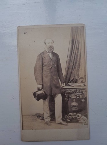 Antique cdv card - card, real