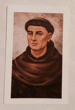 Santino con reliquia relic Ven. Michelangelo Longo ofm