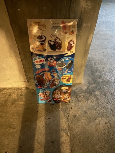 Insegna tabella gelati - insegna,