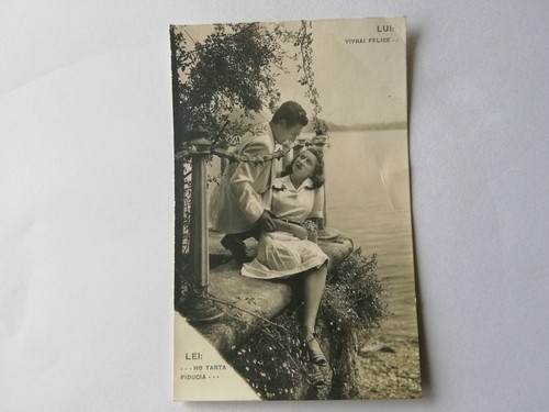 Cartolina anni coppia - anni, 30