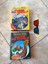 2libri geronimo stilton viaggio nel tempo 7 occhiale,viaggio nel tempo 5 sticker