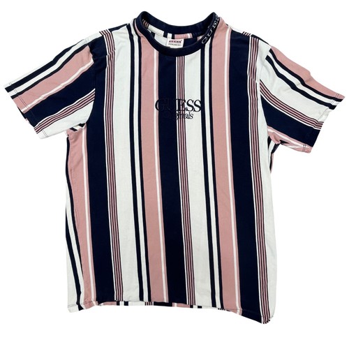 Shirt guess rosa navy bianca - guess,
