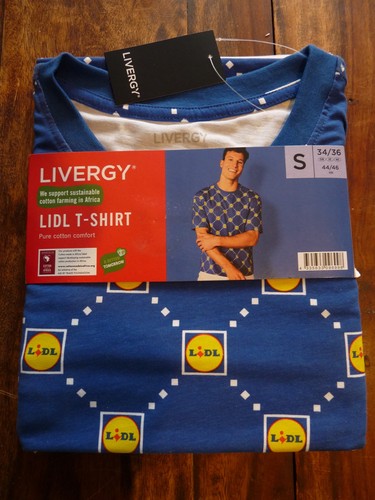 Shirt livergy lidl blu con - t,