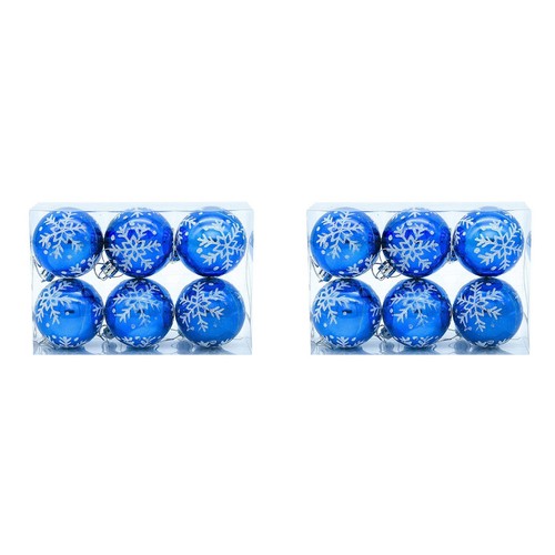 Pezzi palline natale 6cm - 12, di