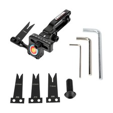 Poggia freccia per compound, nero con chiavi a brugola Accessori per arco Parti