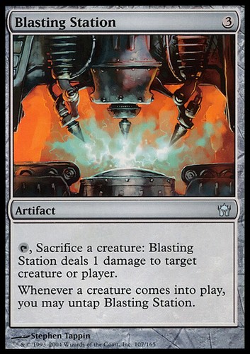 Mtg blasting station played - mtg,