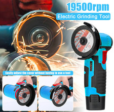 MINI FLEX SMERIGLIATRICE ANGOLARE A BATTERIA 19500RPM 2 BATTERIE 2 DISCHI 76MM