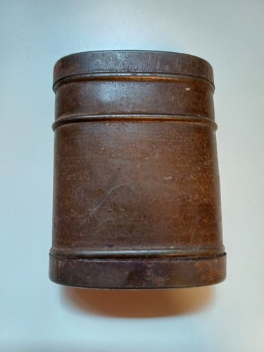 Antica scatola metallo - scatola,
