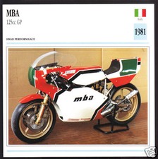Scheda Foto Moto MBA 125cc GP