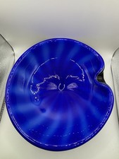 Posacenere ciotola Murano blu