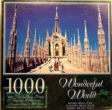 Duomo di Milano Milano Lombardia Italia Mondo Meraviglioso 1000 pz 28,75X19 Sure-Lox