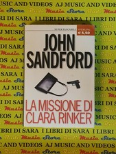 book libro LA MISSIONE DI CLARA RINKER John Sandford SPERLIN super tasc. 10(L65)