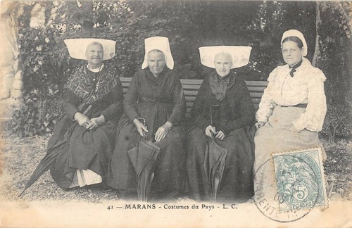 Cpa marans costumes - 17,