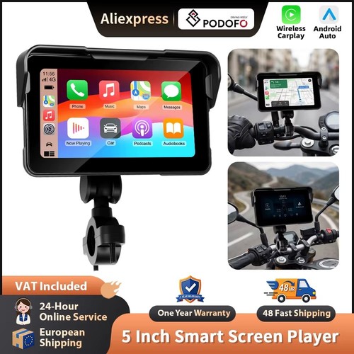 Podofo gps moto sans - moto, 5"