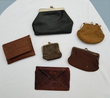 Lotto di 6 portamonete antichi