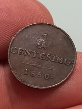 Regno Lombardo Veneto 1 Centesimo 1850 Milano 