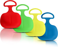 4 Pezzi Slitta Da Neve, Slitta