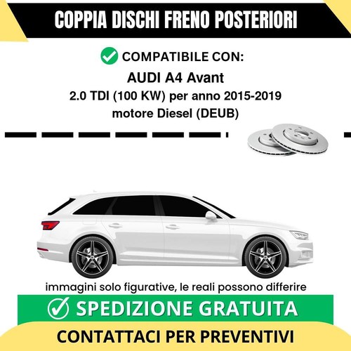 Coppia dischi freno posteriori - dischi,