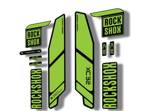 Adesivo rock shox xc32 2014 - xc32,