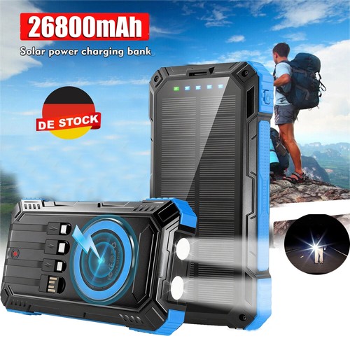Powerbank solare 26800mah - powerbank,