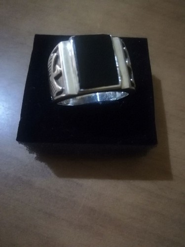 Anello argento con pietra - ,