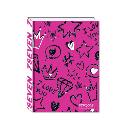 Diario agenda mesi seven - agenda,