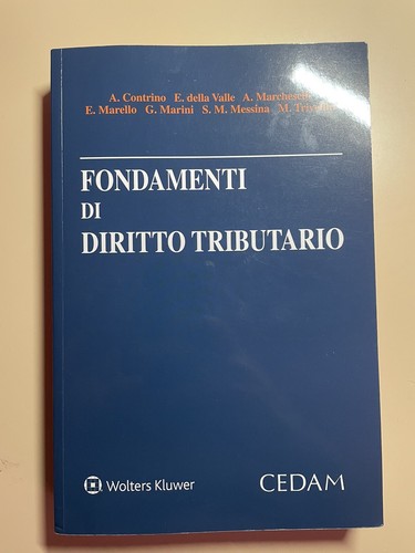 Manuale diritto tributario - manuale, di