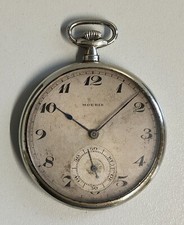 ANTICO OROLOGIO TASCA Moeris EPOCA 1900 Old Pocket Watch SWISS montre de poche