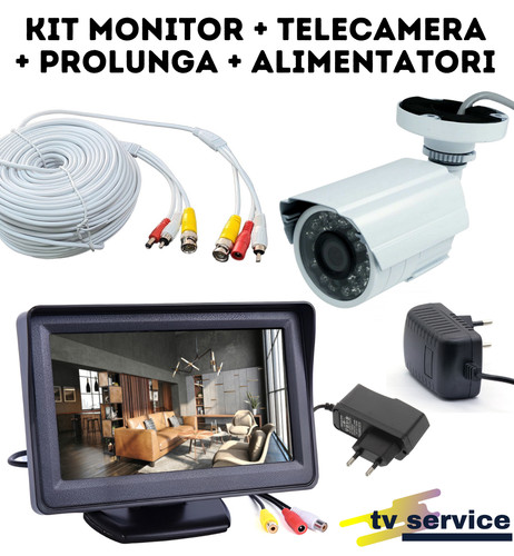 Kit videosorveglianza completo - kit,