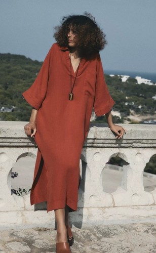Abito tunica oversize - , zara
