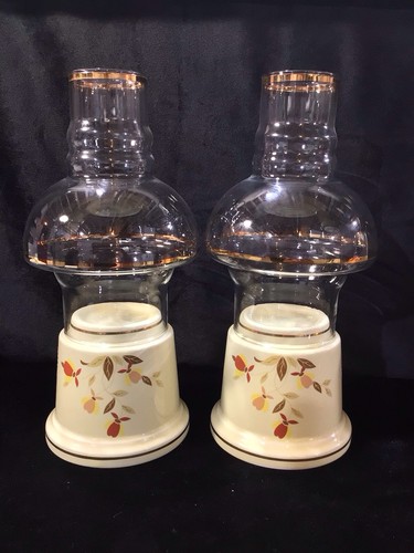 Pair 1994 jewel tea autum - of,