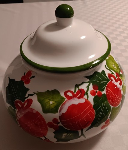 Biscottiera ceramica nuova mai - biscottiera,