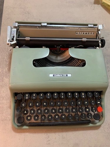 Macchina scrivere olivetti - macchina, da