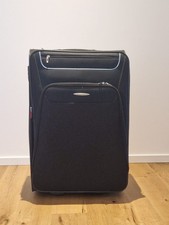 Valigia Roncato nera 70×45×30 cm - trolley grande 70 cm espandibile