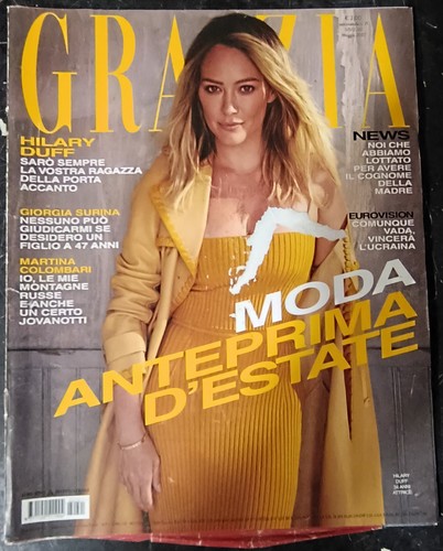 Grazia hilary duff gioegia - grazia,