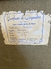 quadro olio su tela paesaggio Soggetto Solitudine Pittore Marcello Antonelli