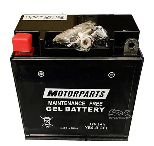 Batteria gel yb9 12v 9ah - gel,