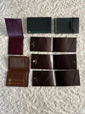 Set di cinque portafogli