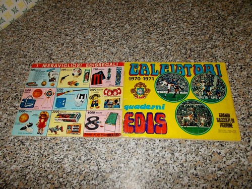 Album calciatori edis 1970 - album,