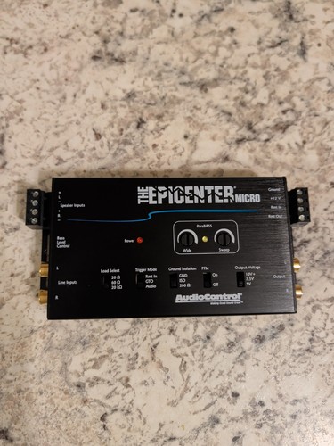 Audio control epicenter micro - audio,