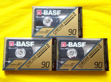 3 nastri cassette BASF Chrome