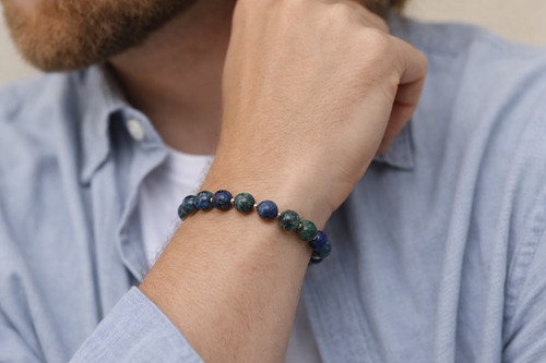 Bracciale malachite e - bracciale,