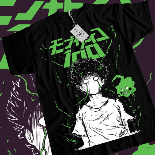 Shirt anime mob - anime, 100