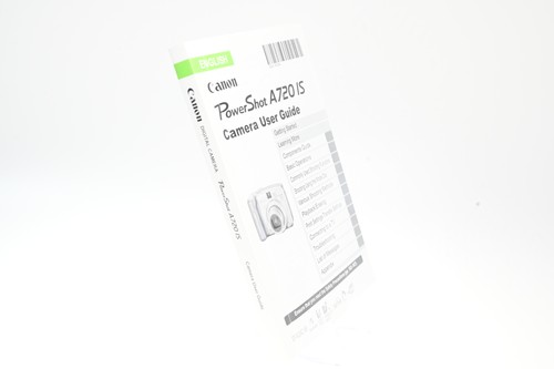 Canon powershot a720 - canon,