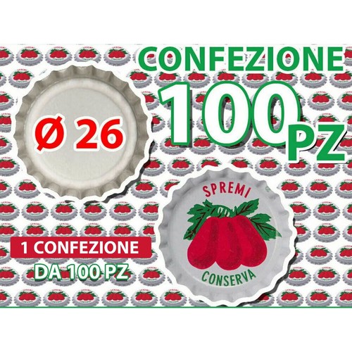 Tappi corona per bottiglie - a,